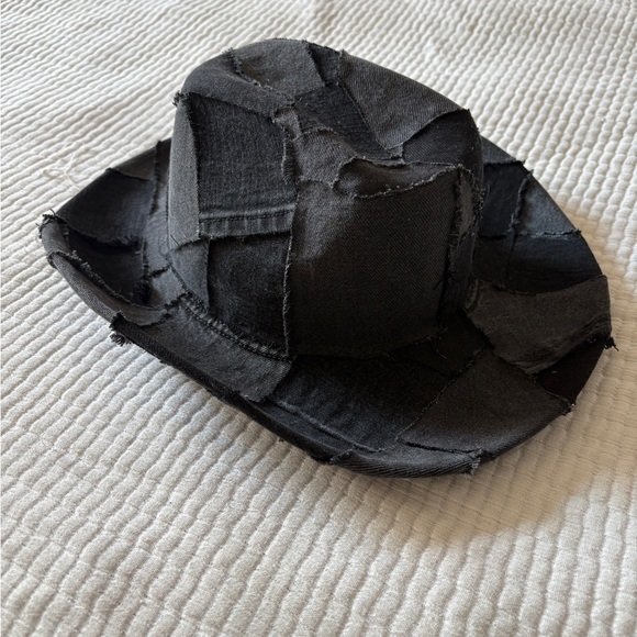 Levi’s Black Patchwork Denim Hat - Custom Made! Cowboy Carter Tour